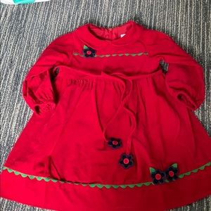 Florence Eiseman red dress size 3T.